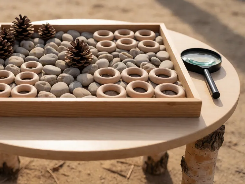 Early math and science play in Woodside, New York