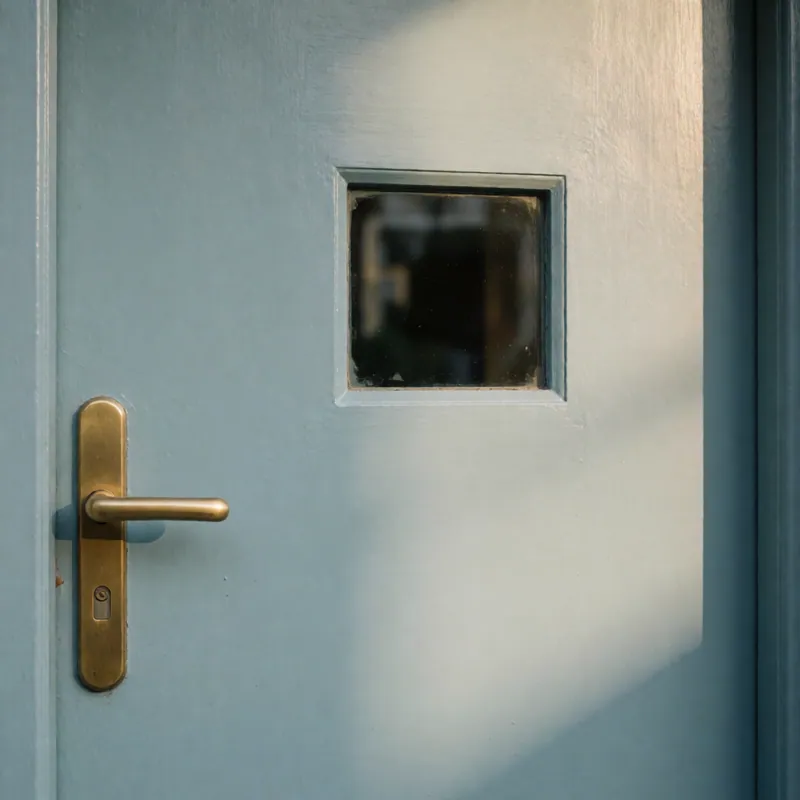 The entrance door at Woodside Daycare