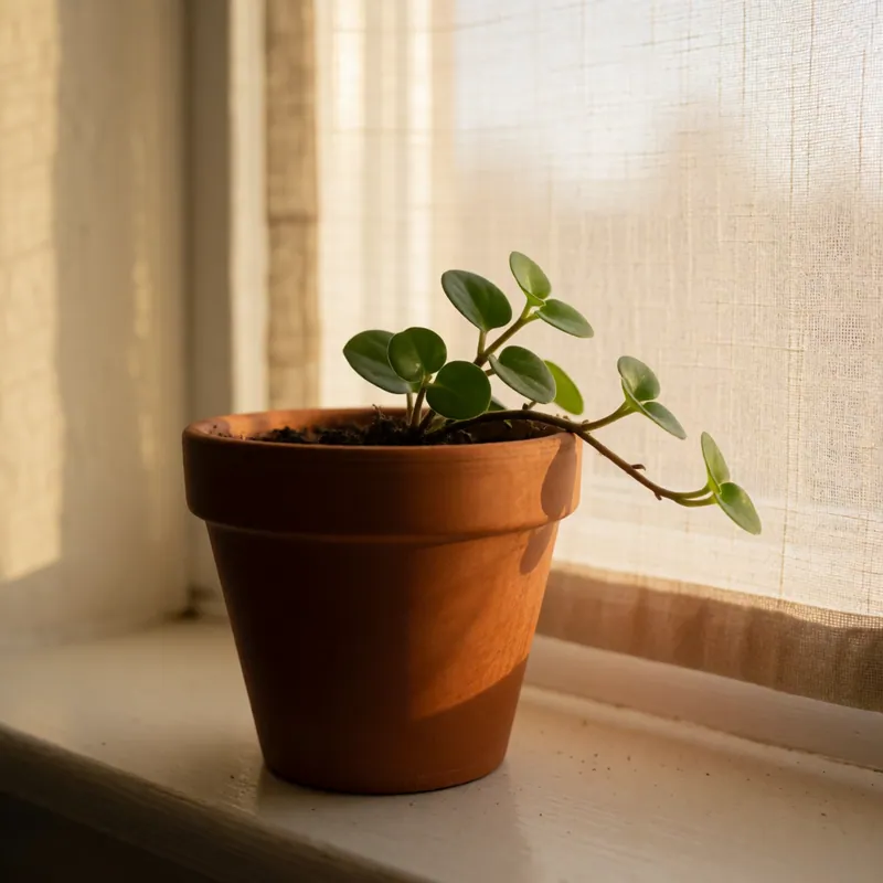 A plant on the windowsill at Woodside Daycare